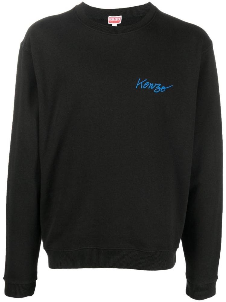 chest logo-print sweatshirt